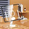 Foldable Reading Book Stand 360 Rotating Multifunctional Laptop Tablet Holder Adjustable Bracket Holder Acrylic for 4-12.9 Inch