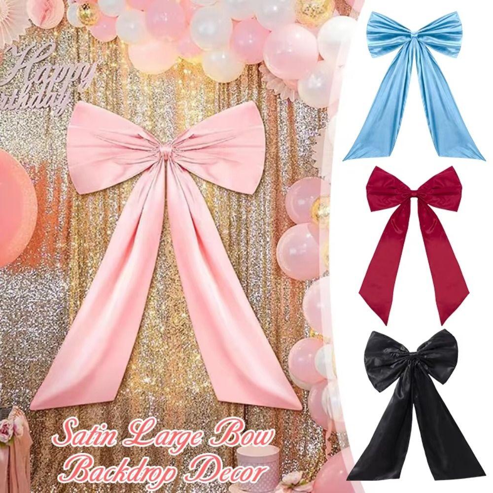 Hanging Ornaments Large Bow Decor Wall Pendant Giant Ribbon Tie  Themed Party