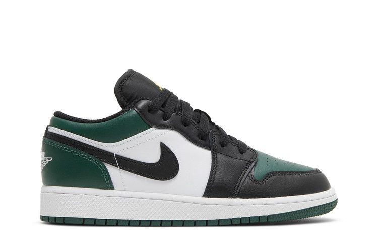 Jordan 1 Low Green Toe (GS)