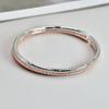 S925 Sterling Silver Korean Fashion Minimalist Bracelet Instagram Small Luxury Gift Heart Little Star Girl Bracelet Opening