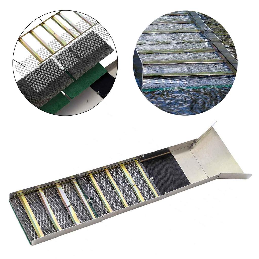 Складной золотой шлюзовый ящик из алюминиевого сплава, портативный желоб для добычи золота, промывка, поиск, извлечение, инструмент