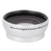 46mm 0.45X Camera Magnifying Lens, Multi-Layer Digital Coated Film Optical Glass Wide Angle Magnification Add-on Lens for 46mm Cameras