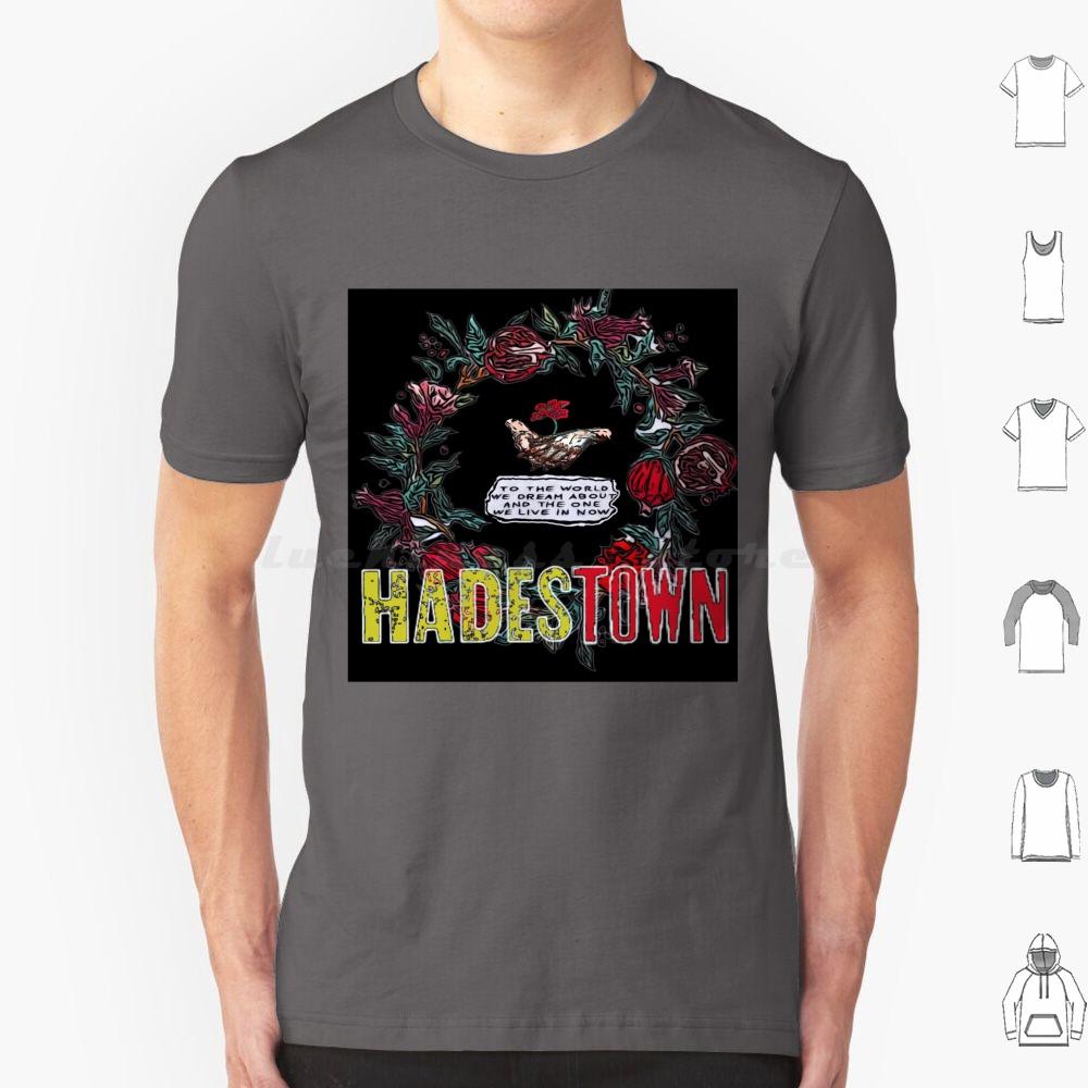 Футболка с принтом мюзикла Hadestown 6XL Хлопок Крутая футболка Hadestown Музыкальный Сцена Театр Актер Актриса Певец Танцор Исполнитель