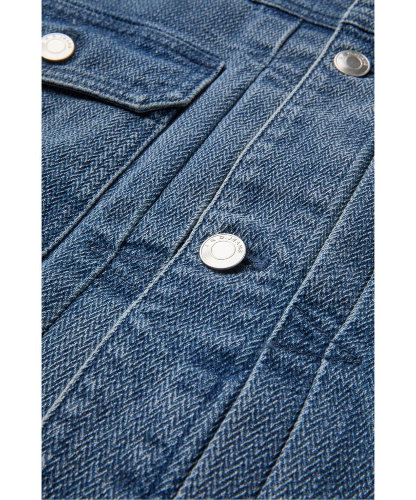 Iro Cassine Washed Denim Trucker Jacket Irjas26007Bux