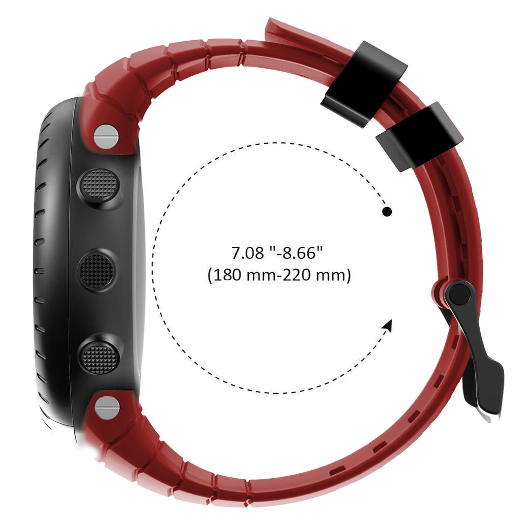 Compatible for Suunto Core Frontier/Classic Soft Silicone Bracelet Replacement Strap For Suunto Core Smart Watch Band