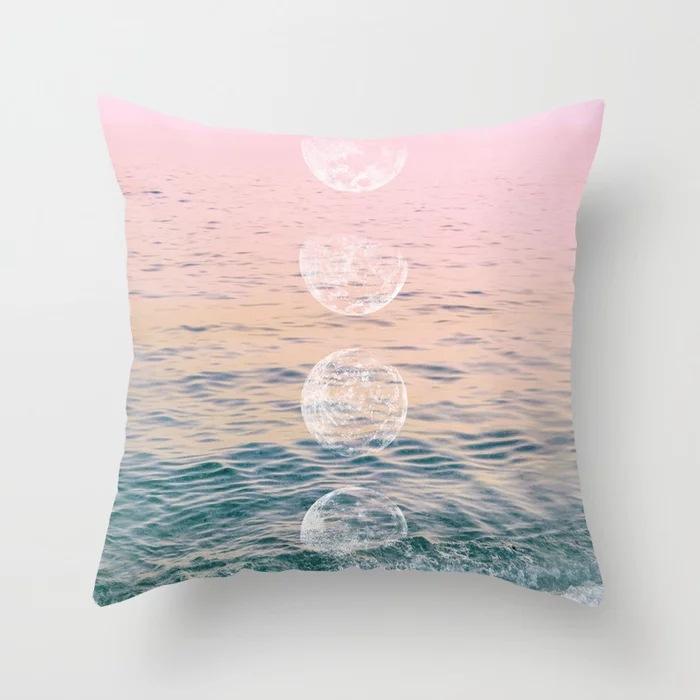 Розовое небо, облако, наволочка, диван, офисная подушка, наволочка, домашний декор, наволочка