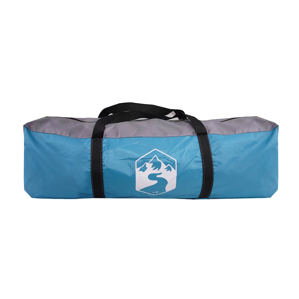 1 Person Tunnel Tent Blue Waterproof