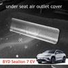 Для BYD Sealion 7 EV 2024 2025 Подсиденточный воздуховыпускной дефлектор Впускная решетка Защитная крышка Аксессуары