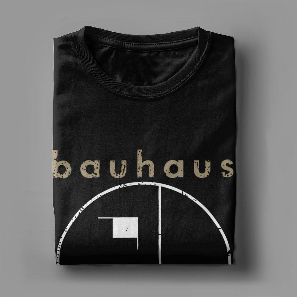 Мужская женская рубашка в стиле панк-рок Bauhaus из чистого хлопка, новое поступление, футболка, верхняя одежда