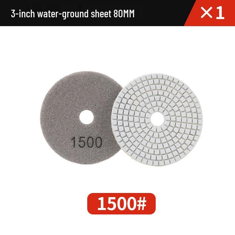 3/4 inch Wet Stone Polishing Pad for Marble, Granite, Quartz - Angle Grinder Compatible (100mm)