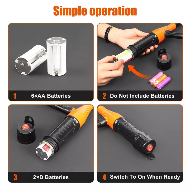 Насос для перекачки жидкости, работающий от аккумулятора, насос для перекачки топлива с насадкой для регулирования расхода, 2,4 галлона в минуту, портативный насос для перекачки