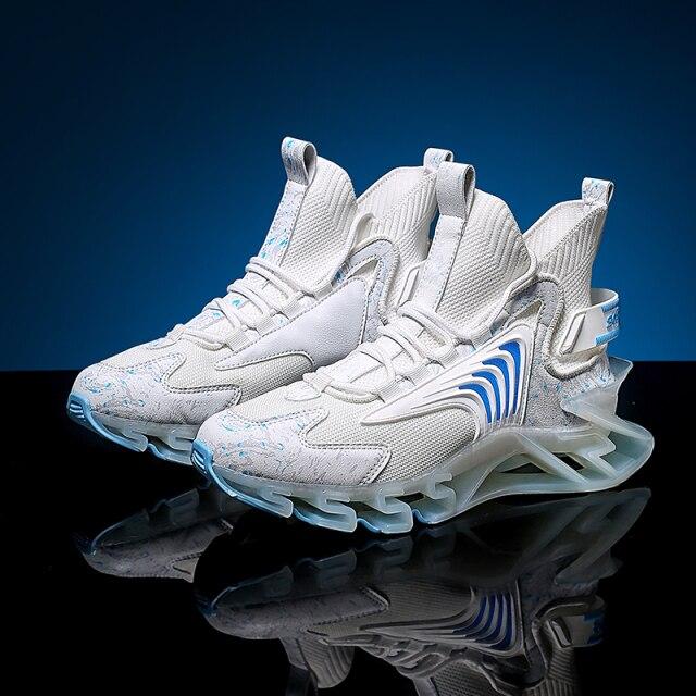 Мужские кроссовки для тенниса, роскошные дышащие повседневные туфли на шнуровке, кроссовки для баскетбола, модные нескользящие кроссовки для бега для мужчин