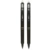 Pilot Friction Ball Knock 0.5mm Black LFBK-23EF-B X 2 Set