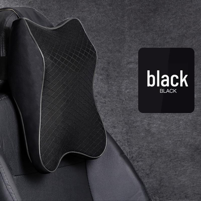 Universal Memory Foam Car Neck and Waist Support Pillow