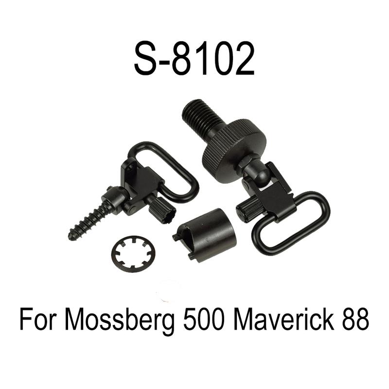 Sling Swivel Stud Mount Adapter Set For Remington 870 1100 Express 12GA 20GA Quick Release QD Sling Strap Buckles Kit Mount