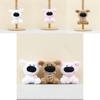 Cute Big Nose Dog Plush Keychain Adorable Dog Stuffed Animal Plushie For Bags And Keys