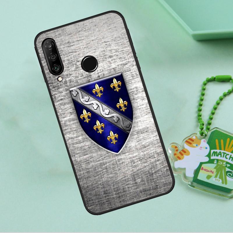 Флаг Боснии и Герцеговины для Huawei Nova Y90 Y70 Y60 Y61 Y91 Y72 9 10 SE 12i 12s 11i 5T P60 Pro P20 P30 P40 Lite Чехол
