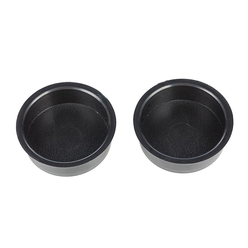 1Pair Car Interior Center Console Water Cup Holde Base Mounts Black for Ford Bronco F150 F250 F350 1992-1996