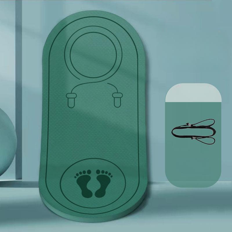 Специальный коврик для прыжков со скакалкой, противоскользящий и звукоизоляционный, амортизирующие и бесшумные коврики для домашнего использования, профессиональный напольный коврик для фитнеса и йоги