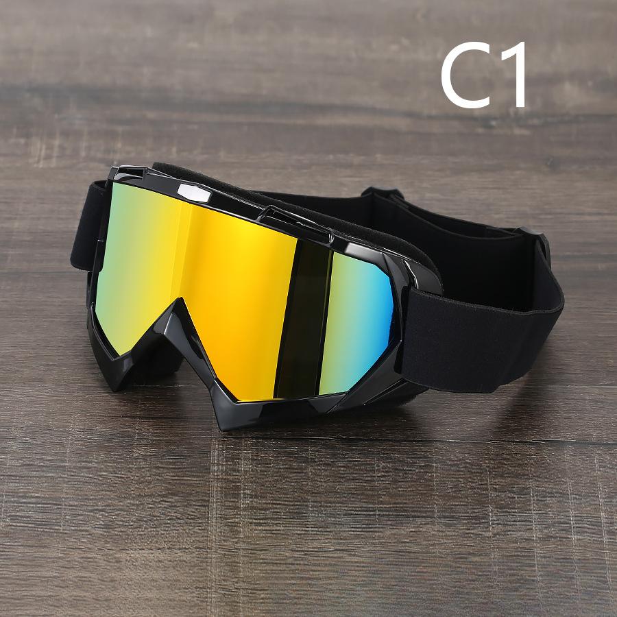 Очки для верховой езды Очки для езды по пересеченной местности Мотоциклетные очки Лыжные очки для защиты от ветра и песка
