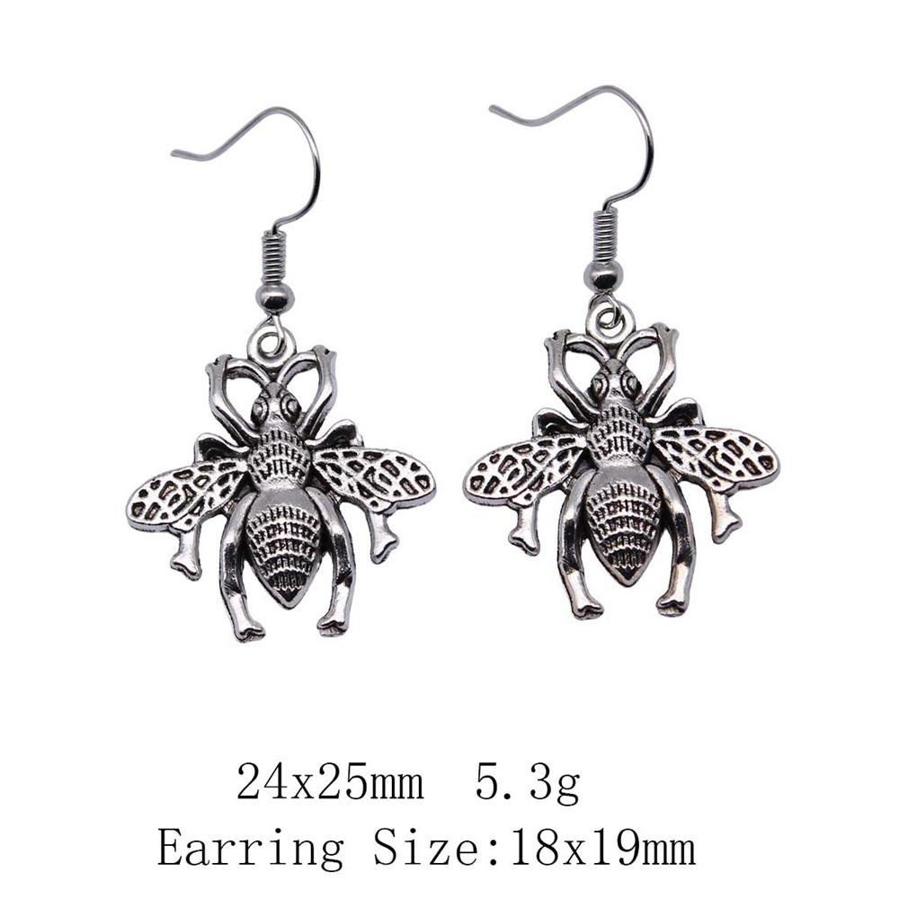 Подарки для женщин Серьги-клипсы в виде пчелиных сот, серьги-подвески и висячие серьги, женская одежда, милые серьги