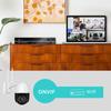 1080P Wi-Fi PTZ уличная IP-камера двустороннее аудионаблюдение 4-кратный цифровой зум красочное ночное видение высокоскоростная купольная беспроводная PTZ-камера домашней безопасности