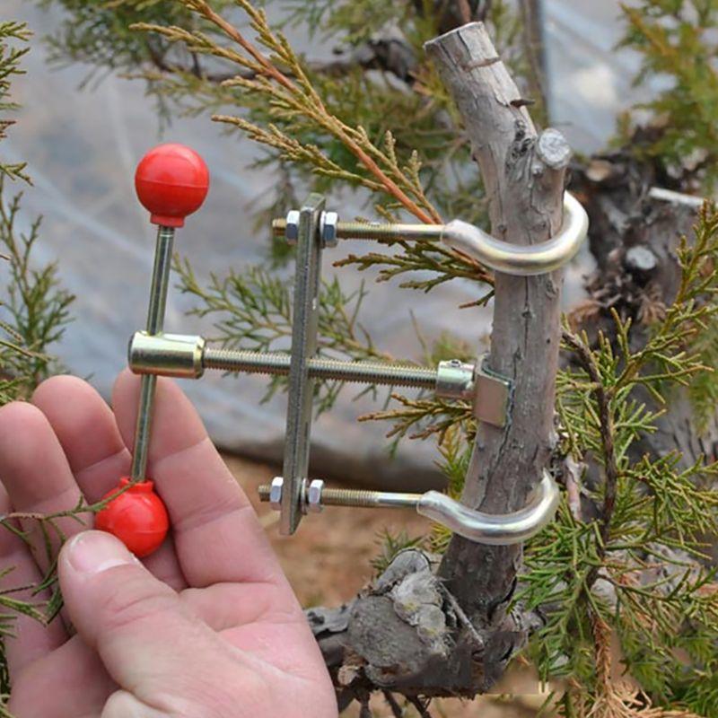 Bonsai Branch Bender Tool Kit, Tree Trunk Bender Adjuster With Steel Construction For Gardening, Wiring, Shaping Training