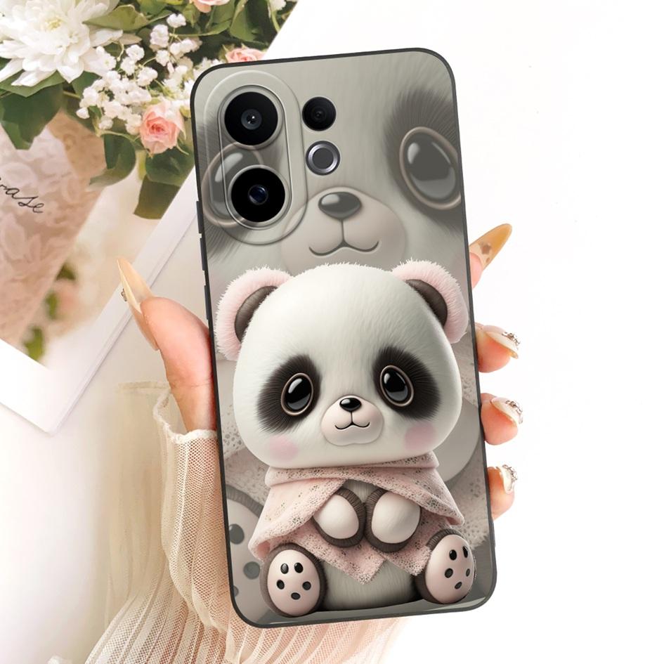 Чехол для Vivo V60 Lite 5G Милый Панда Кролик Мягкий Конфетный Силиконовый Ударопрочный Чехол для Vivo V60 5G Coque V2511 V 60 V60Lite Корпус