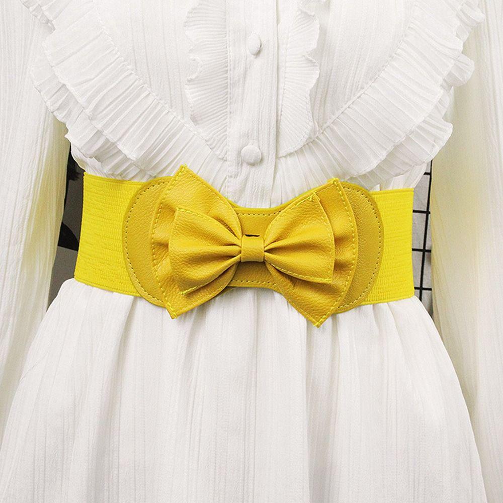 Wide Waist Belts Women Waistband Stretch Waist Strap Elastic Belts