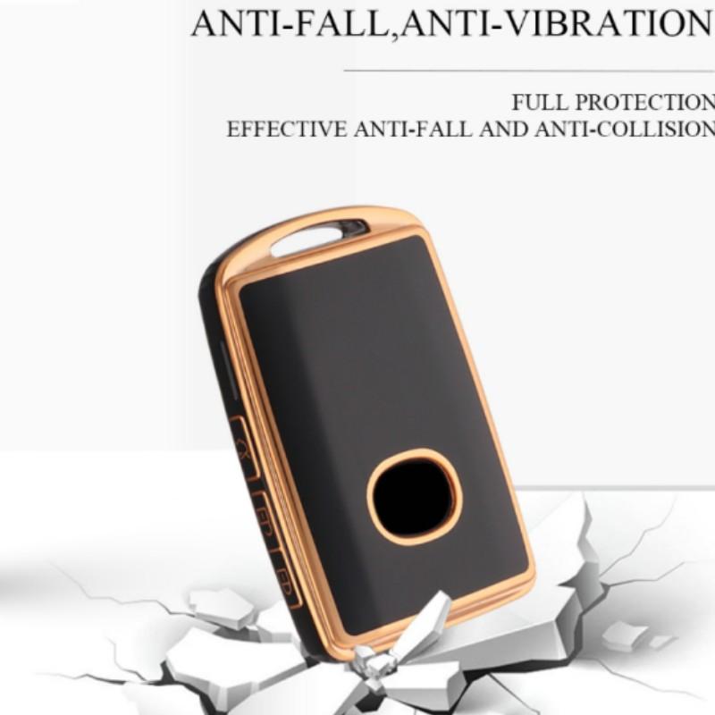 Модный чехол для дистанционного ключа из ТПУ для Mazda 3 Alexa CX4 CX5 CX-5 CX8 CX-30 CX30, защитный чехол, аксессуары для брелка