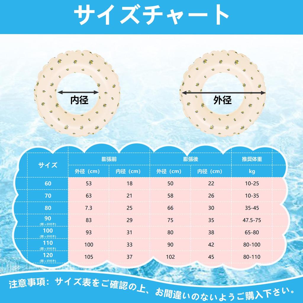 Круг для плавания с 2 виниловыми ремонтными лентами, Одноместный круг для детей и взрослых, Форма О, Сильная плавучесть, Толстый, Прочный, Устойчивый к протечкам, Стабильный,