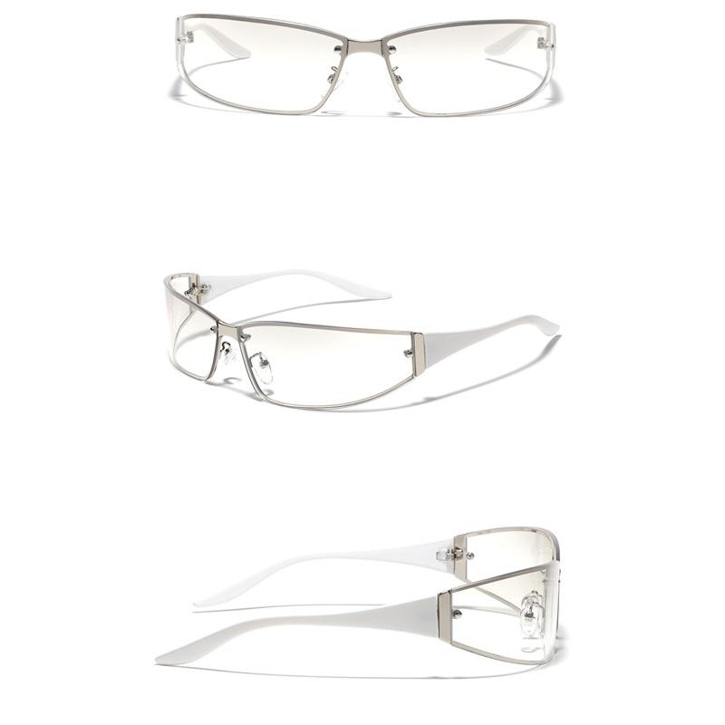 Металлические солнцезащитные очки Летняя мода Защита от ультрафиолета Стильные прочные легкие удобные