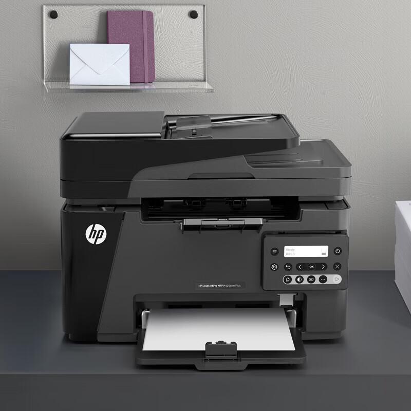 HP M126snw Plus A4 Черно-белый лазерный многофункциональный принтер Штепсель CN (адаптер в комплекте)