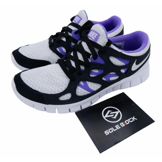 Nike Free Run 2.0 Черно-фиолетовые мужские 537732-103