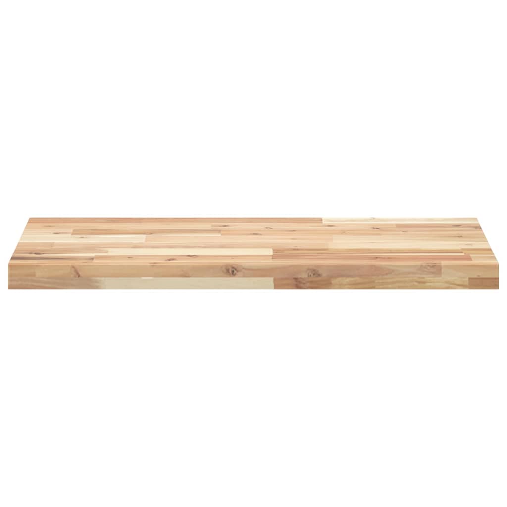 Vidaxl Półka Ścienna, 100X40X4 Cm, Surowe Lite Drewno Akacjowe