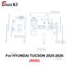 Для Hyundai Tucson 2025 2026 ТПУ Навигация Рычаг переключения передач Центральная консоль Предварительно вырезанная Защитная пленка для ремонта салона автомобиля Наклейка против царапин