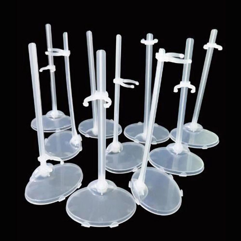 1/6 Doll Transparent Racks Figure Display Holder Dolls Supports Doll Display Holder Dolls Stands