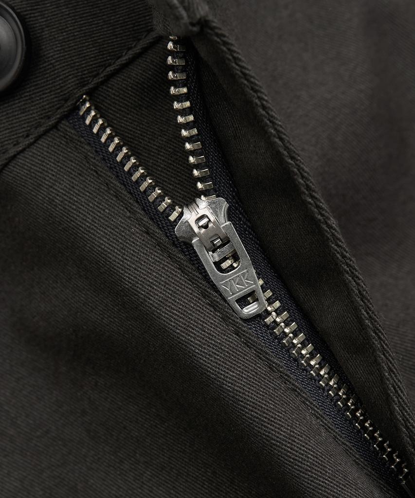Брюки из хлопка с рюшами Pepeulli (Древесный уголь)
