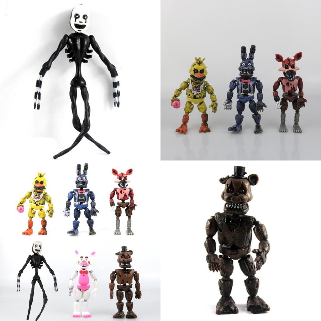 Премиум 19см Fnaf Five Nights At Freddy's 6шт ПВХ Фигурки Для Творческой Игры