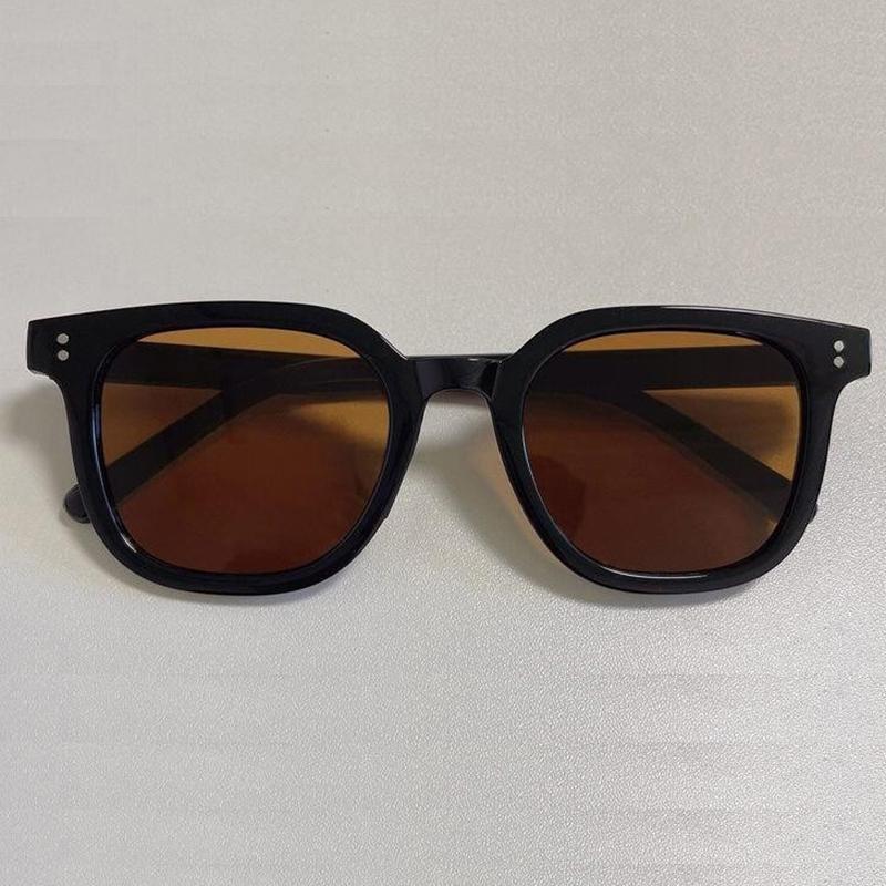 Солнцезащитные очки для женщин в черной оправе с пудрой и румянами, очки для макияжа без макияжа, квадратная большая оправа