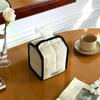 Коробка для хранения салфеток Экономия места Круглая Квадратная Кейс для рулонных салфеток Настольный декор Пакет для салфеток Хранение в гостиной Салфетка