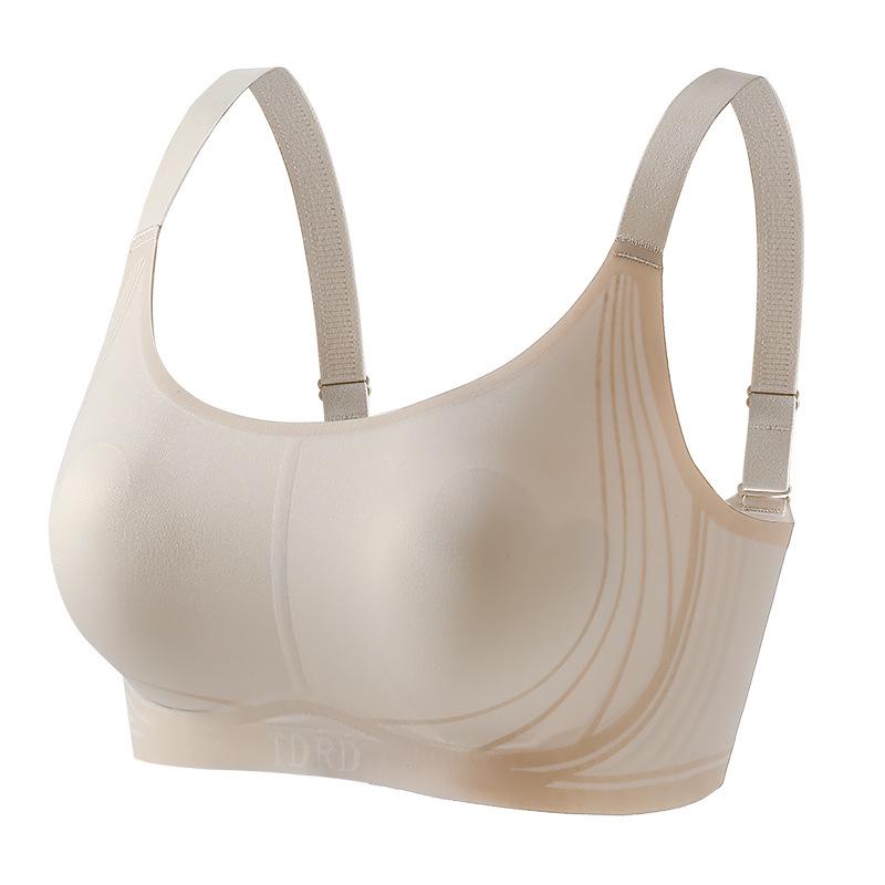 Бесшовный поддерживающий бюстгальтер-желе: Ультратонкий, Дышащий, Невидимая Поддержка с Дизайном Заячьих Ушек для Женщин