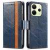 For Xiaomi Redmi Note 14 4G (163.25mm) Phone Cases CASENEO PU Leather Cover Stand with RFID Blocking Wallet