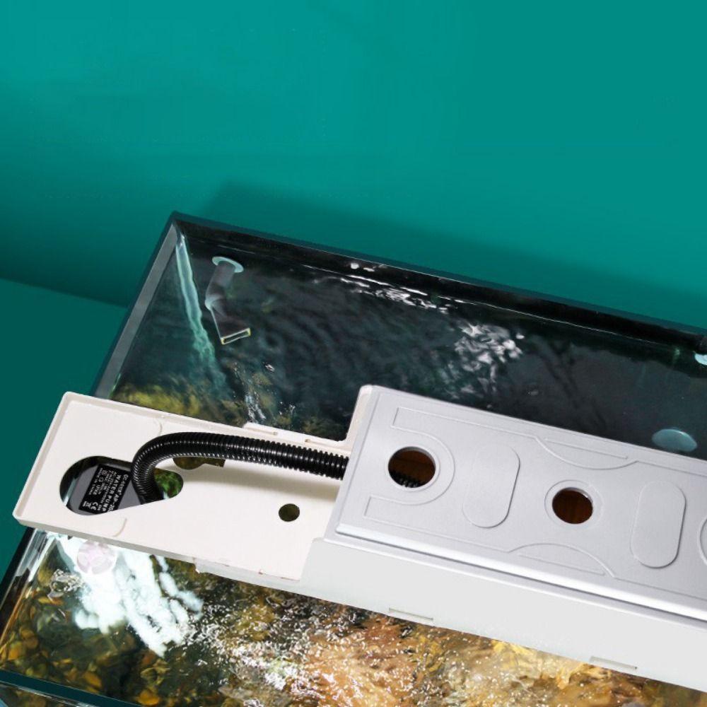 Настенный фильтр-бокс для аквариума, пластиковый капельный настенный фильтр-насос, аквариум