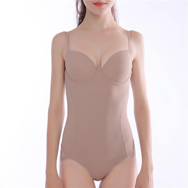 Модная одежда Женский тонкий боди Кружевной утягивающий корсет для живота Корректирующий корсет для тела