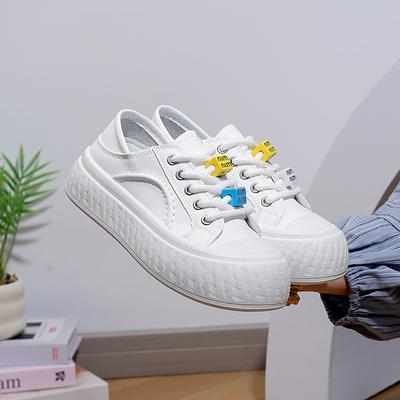 Ins корейская версия новой обуви для папы, для девочек, весна 2025, для студентов, для бега, для спорта, толстая подошва, высота, повседневная, уличная, снимок XT171