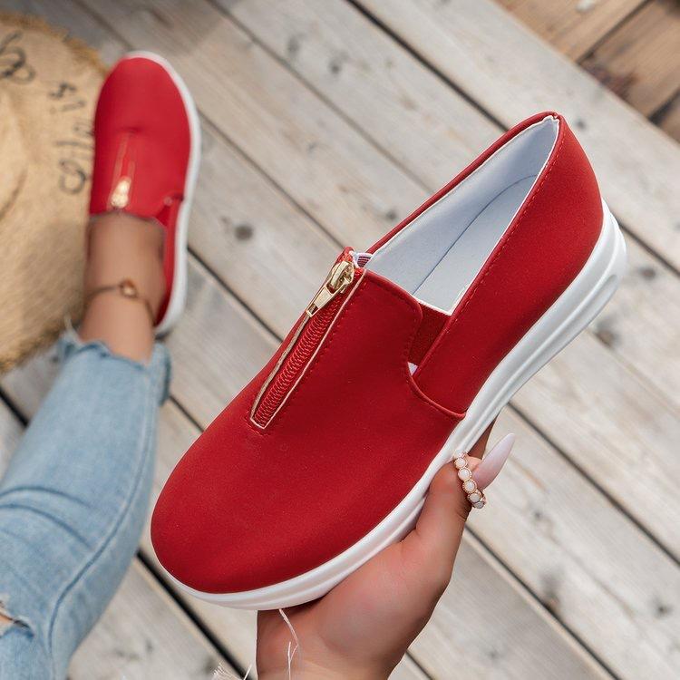 Women's Fashion Outdoor Plus Size Casual Lazy Shoes Summer Women's Board Shoes Flat Shoes