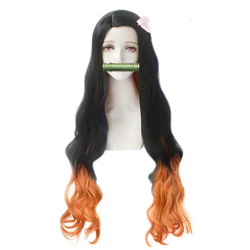 Аниме Demon Slayers Kimetsu no Yaiba Kamado Nezuko Косплей Костюм Кимоно Униформа Костюм Прати Одежда на Хэллоуин