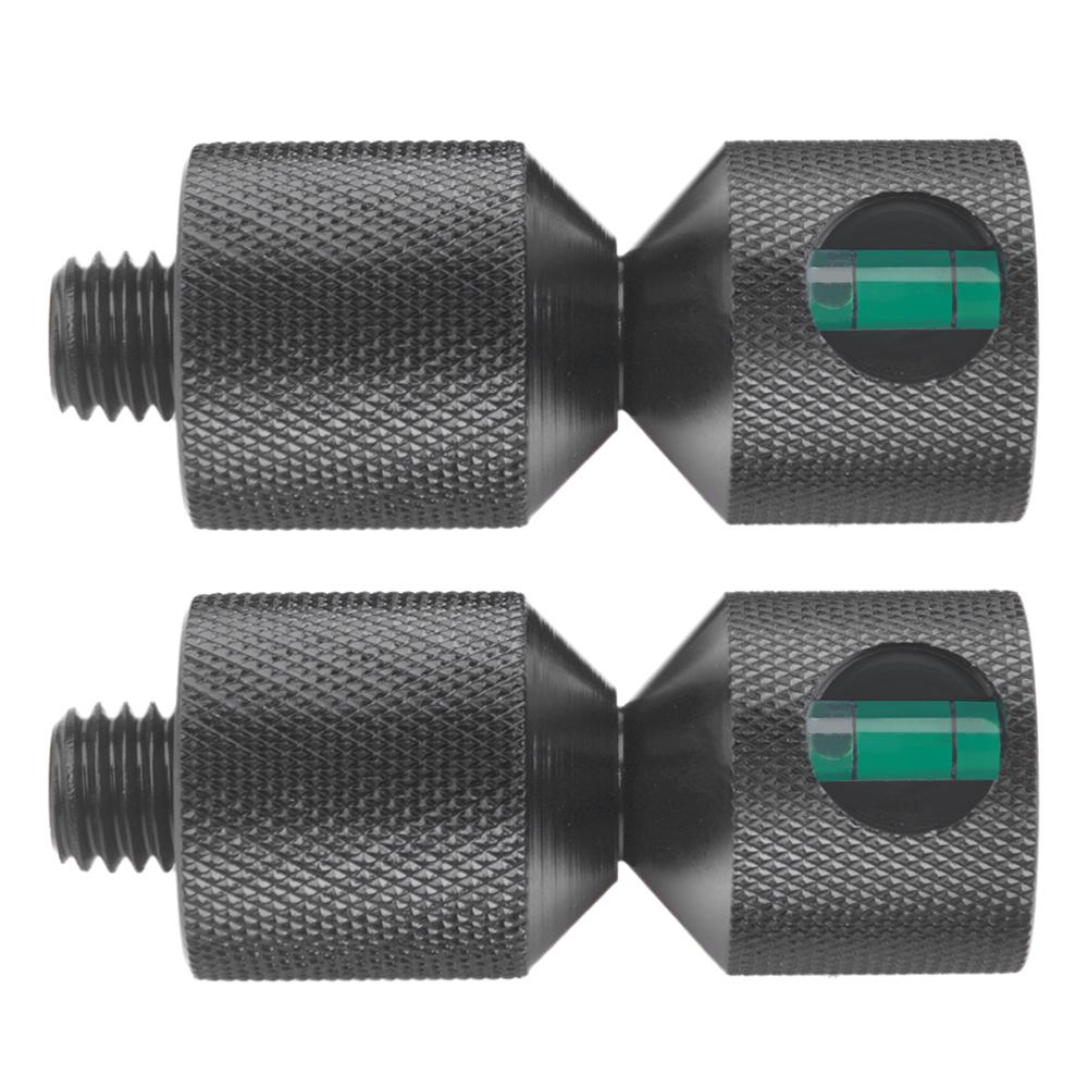 Aluminum 1-1/8 inch Flange Two Hole Pins 1-1/8” Two Hole Alignment Pins with gradienter