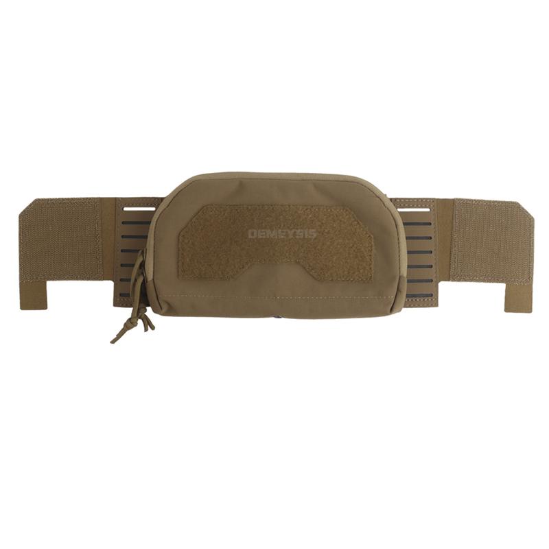 Tactical 2Nd Layer Admin Pouch with Multi-caliber Triple Mag Pouch for M4 5.56 PCC 9mm Pouches Aifsoft Plate Carrier Front Bag